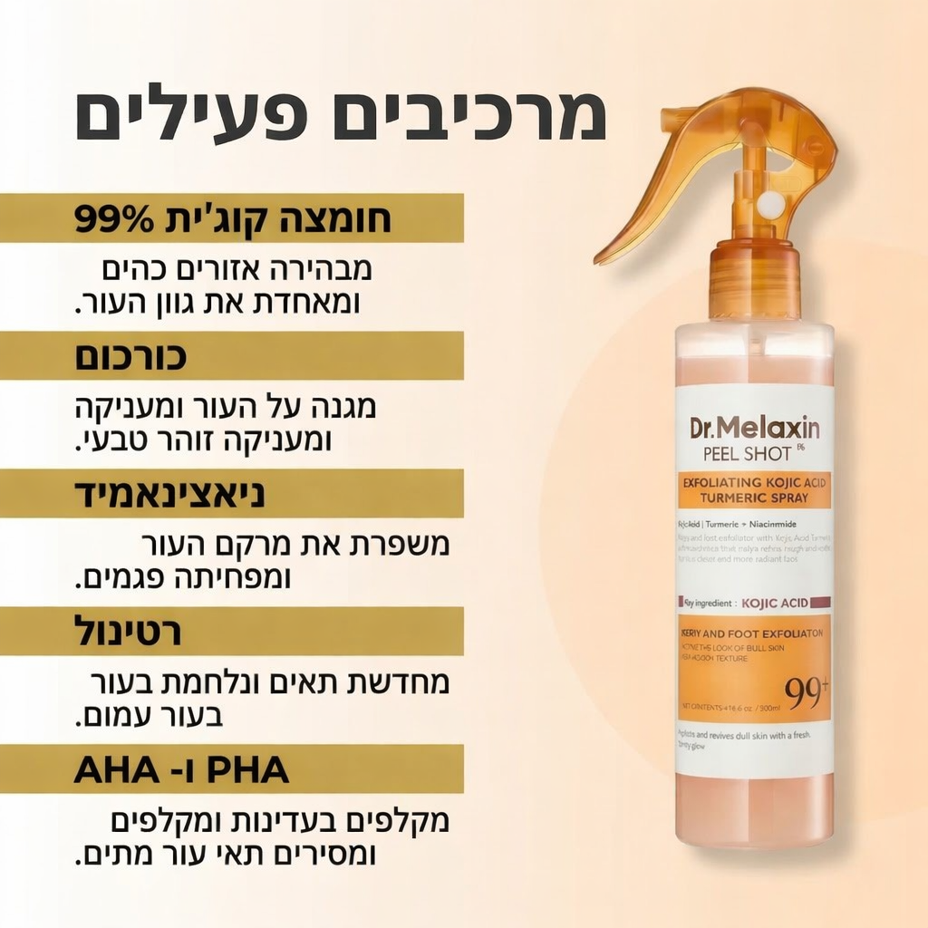 Patchiv™ ספריי ניקוי חומצי מכורכום