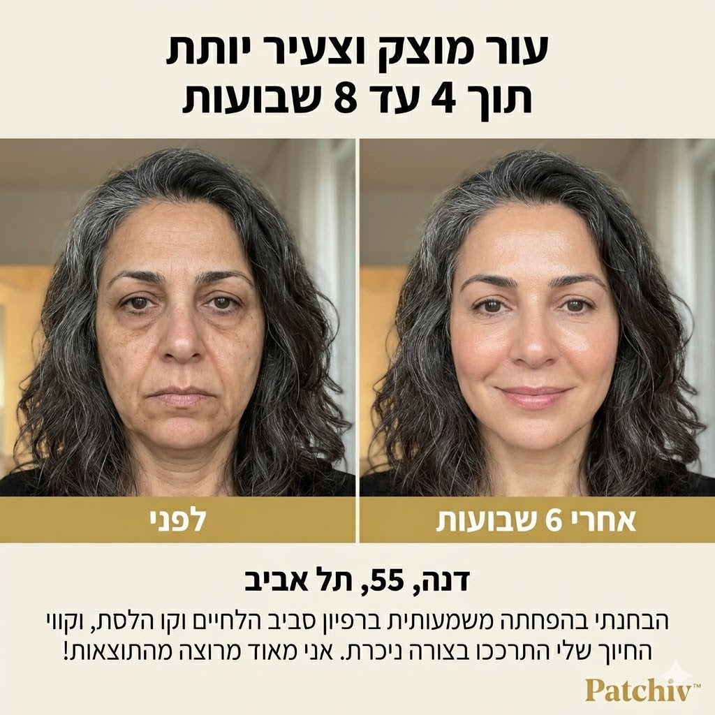 Patchiv™ מסכת האור המתקדמת — 7 טיפולים במסכה אחת